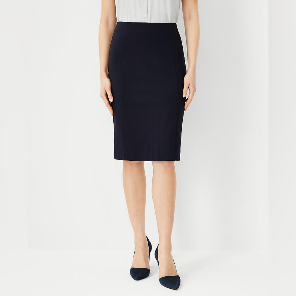 Ann Taylor Pencil Skirt, Atlantic Navy, size 6, MSRP $69